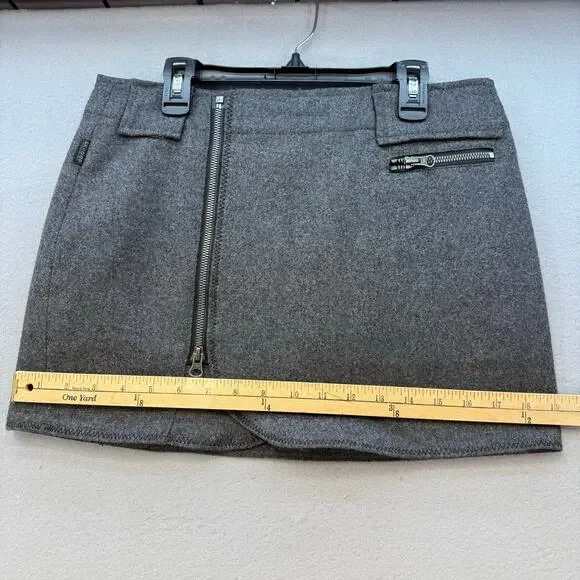 SKHOOP Mini Skirt Women's S Grey Wool Lined Ski Skirt Winter Skirt Sweden EUC - Picture 13 of 13
